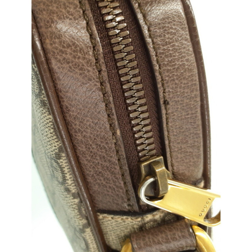 Gucci Bag Shoulder Crossbody Messenger Ophidia Brown GG - Picture 5 of 9